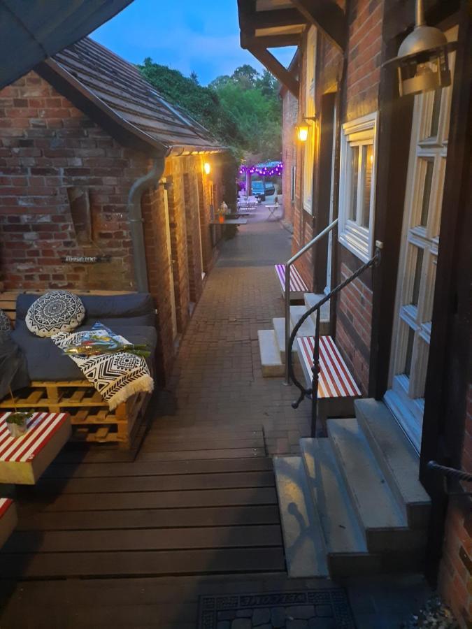 Altstadtcafe Und Pension Havelberg Dış mekan fotoğraf